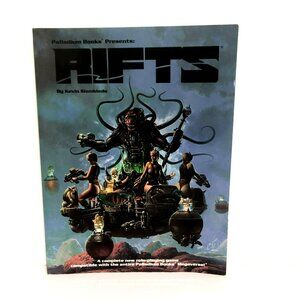 Palladium Books Rifts Role-Playing Game By Kevin Siembieda Softcover Sci-Fi 1999